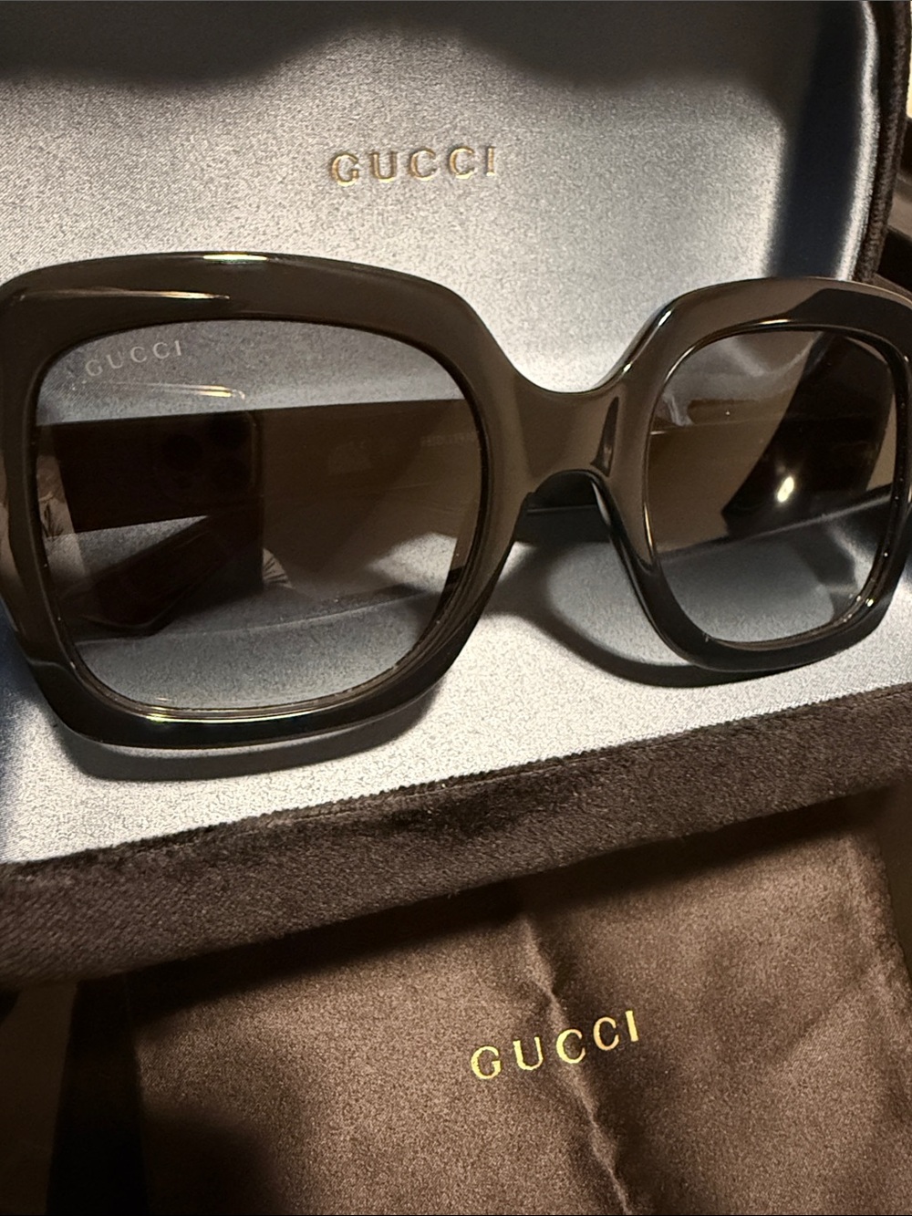 Gucci Square Sunglssss